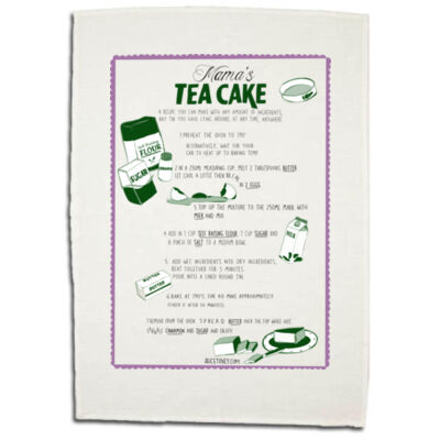 Mama's Tea Cake: tea towel Thumbnail